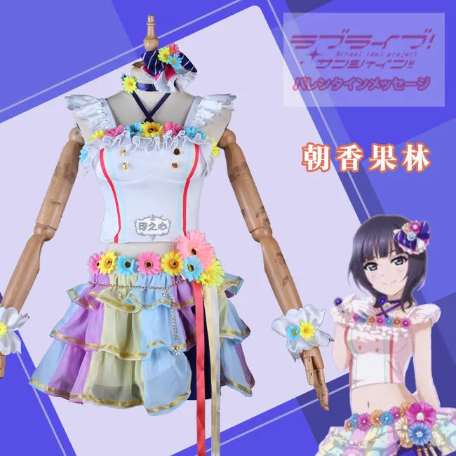 Обувь в стиле аниме Живая любовь! Idol Festival Perfect Dream Project Рина Эмма сетсуна Карин