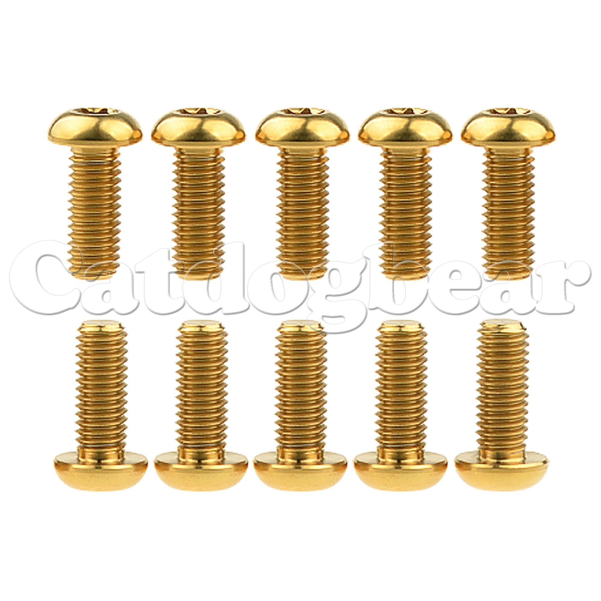 

Catdogbear Titanium Bolt M8X20mm T40 DUCATI Screws for Motor Bike Disc Brake Rotor 10 PCS