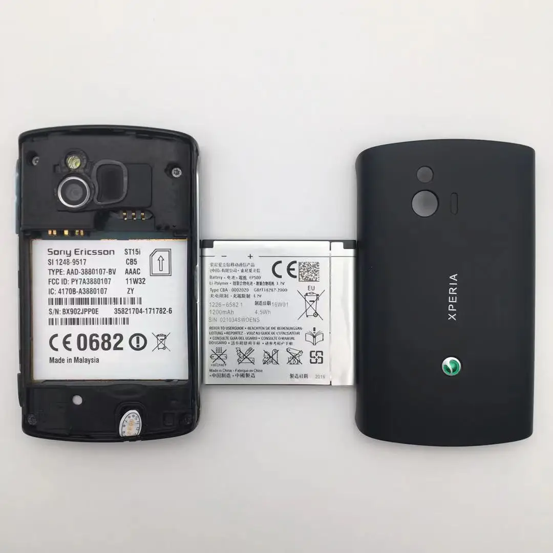 sony ericsson xperia mini st15 refurbished original unlocked mobile phone st15i 3g wifi gps 3mp camera android 4 1 phone free global shipping