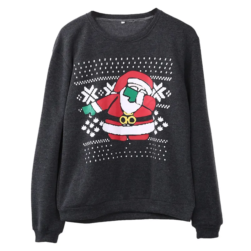 Свитер Санты унисекс для мужчин и женщин Мужская Одинаковая одежда свитер с