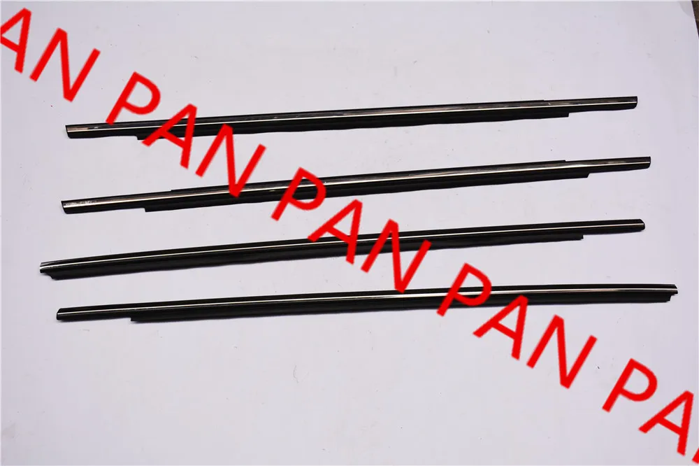 A Set 4PCS Front Left door glass moulding For MITSUBISHI OUTLANDER 2013-2017 | Автомобили и мотоциклы