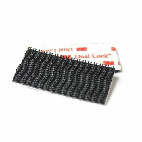 

Wholesale 10Pcs 3M 1"x 2" Dual Lock Tape SJ3550 Black Reclosable Fastener Indoor/Outdoor UV Resistant