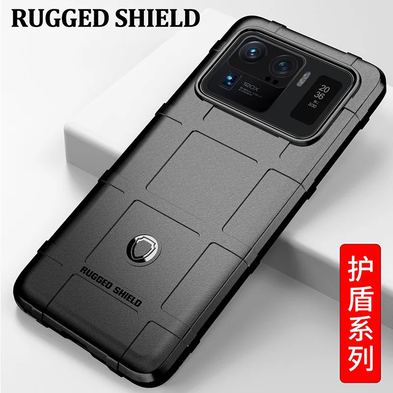applicable to xiaomi 11ultra military fall proof mobile phone case 11lite silicone shield full package poco x3 protective cover free global shipping
