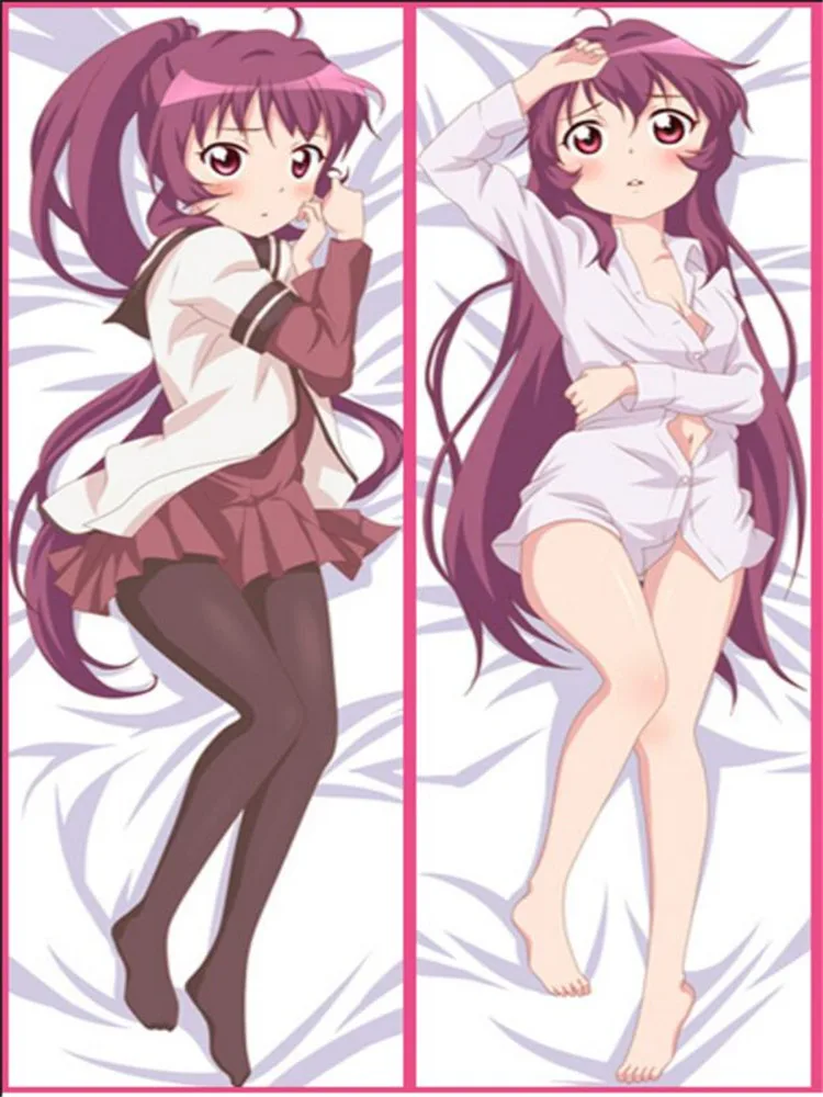 2018 July аниме Yuruyuri персонажи Akaza Akari обнимающая подушка для тела Чехол Dakimakura