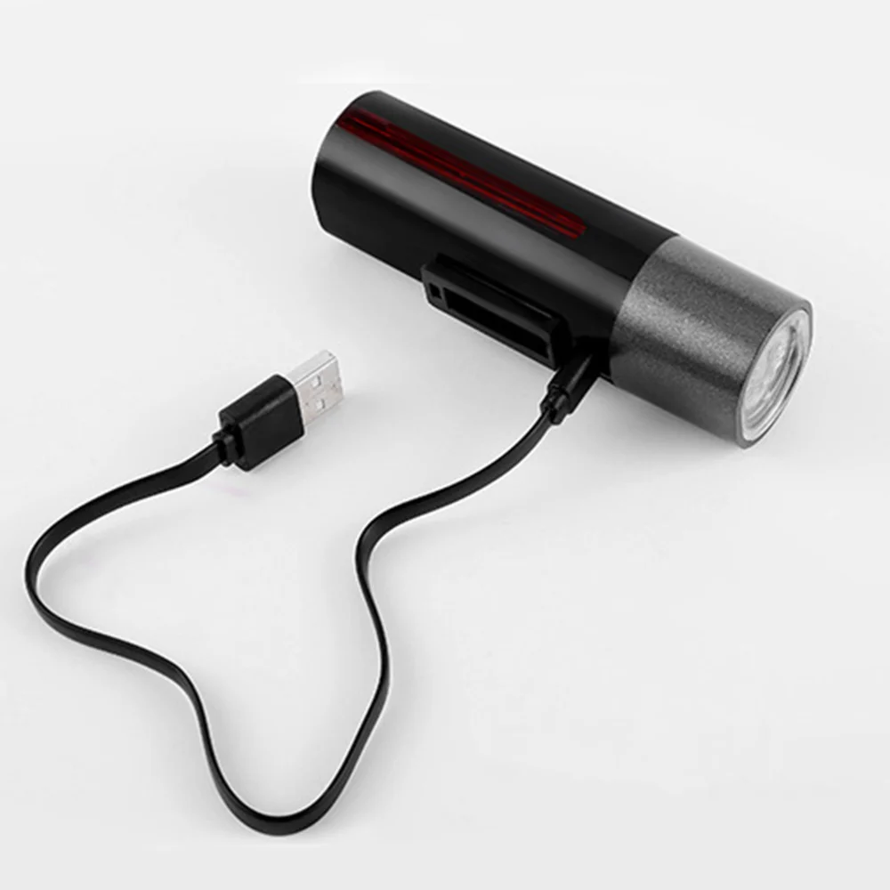 

USB Charging 1200mAh LED Front Light Flashlight 350LM Waterproof Headlight