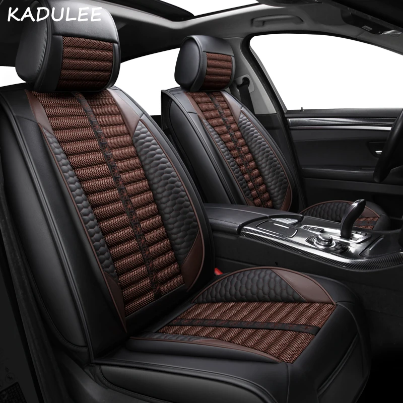 Автомобильный чехол KADULEE на сиденья для honda accord 7 8 9 civic 5d cr-v crv fit jazz city of 2010 2009 2008 2007