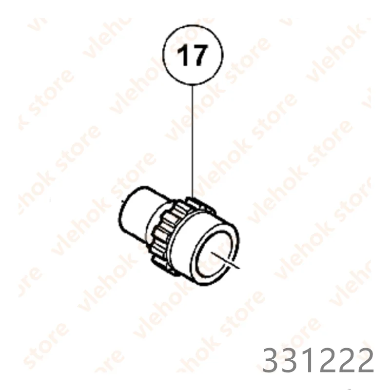 Драйвер для hitachi DH38SS 331222 аксессуары для электроинструмента Запчасти для электроинструментов