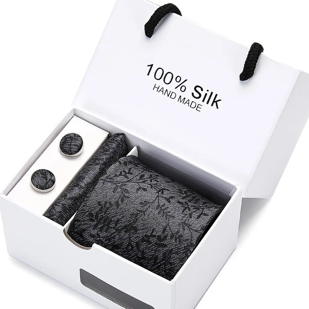 

Галстук ЖАККАРДОВЫЙ мужской с цветочным принтом, 145 х8 см