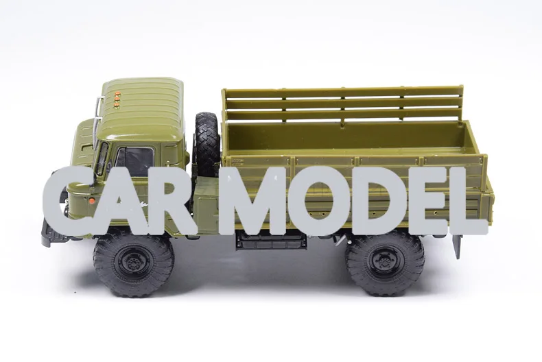 1:43 Масштаб сплава игрушечных транспортных средств GAZ-66 внедорожный грузовик модель детских игрушечных автомобилей авторизованный игрушки для детей