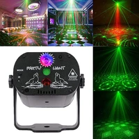 led 60 patterns mini dj disco ball light voice control usb laser projector stage light effect lamp for christmas wedding party