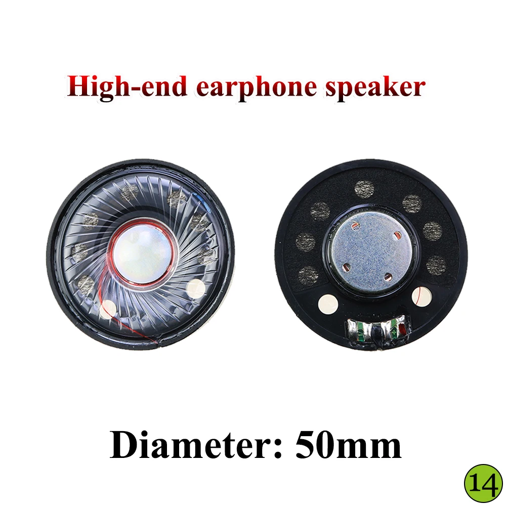 1 шт. драйвер Hifi Bluetooth белые магнитные наушники Динамик 27 29 мм 30 37 40 50