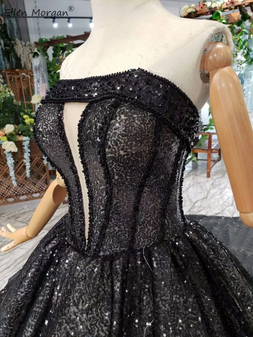 Сексуальные черные блестящие бальные платья Сладкие 16 15 пышные Miss элегантные без рукавов со шнуровкой со шлейфом