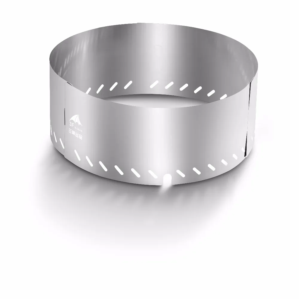 

3F UL GEAR Rubik's Cube Multi-purpose Furnace Head Wind Deflector Windproof Board Two / three Pieces Deserves To Receive Bag