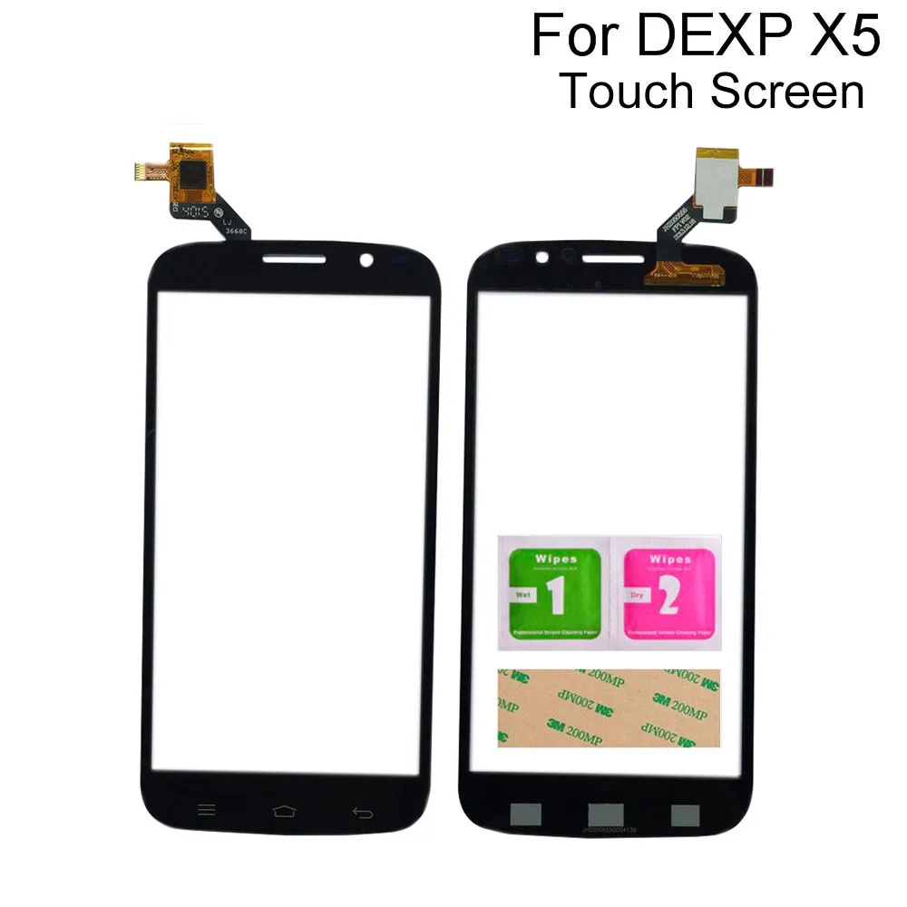 Панель сенсорного экрана для Dexp Xion X5 панель дигитайзер стеклянный сенсор