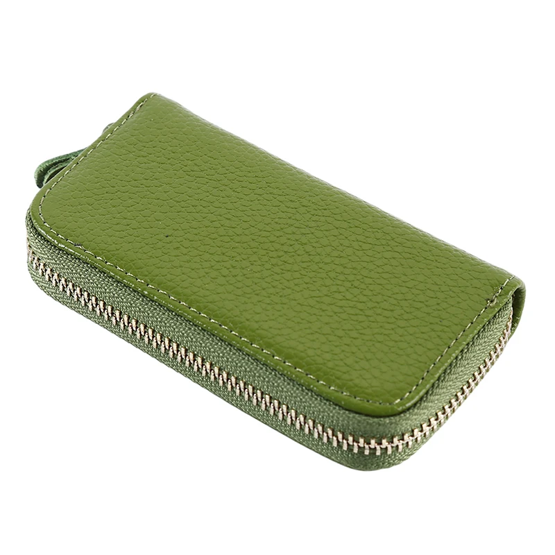 grass green Кошелек для ключей из искусственной кожи для мужчин и женщин, сумка для ключей от машины, многофункциональный чехол для ключей, модная дамская ключница, ключница, держатели для ключей - Цвет: grass green