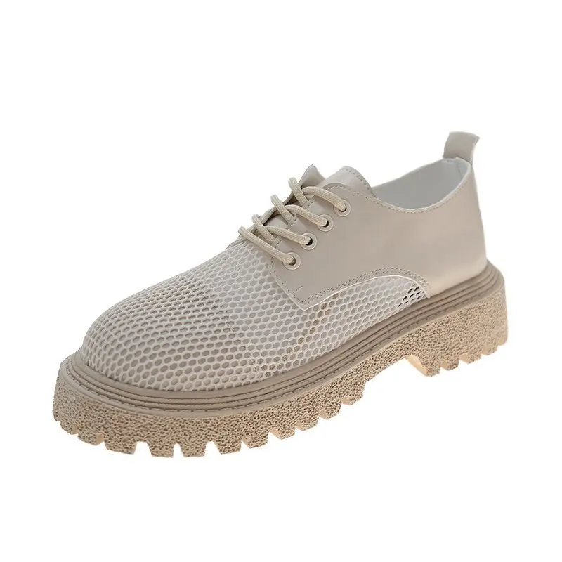 

Summer Shoes Ladies Casual Female Sneakers Dress Flats Women British Style Clogs Platform Round Toe Loafers With Fur Modis 2021
