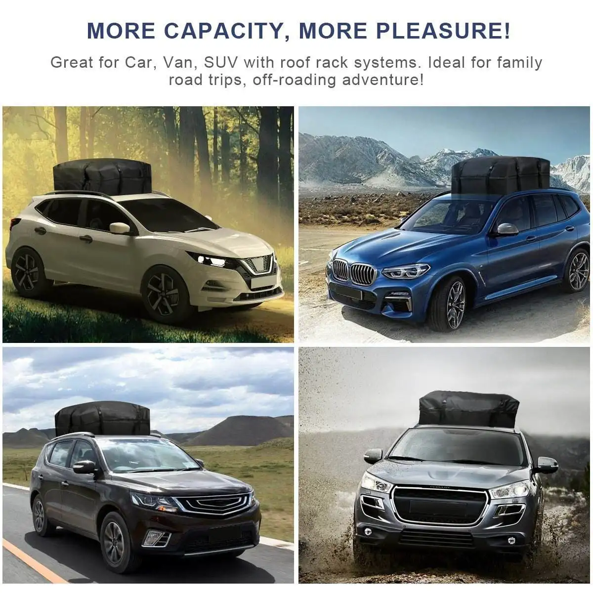145x80x45 см крыша автомобиля сумка на крыше такси стойка для сумок дополнительный багажник Чемодан хранения путешествия Водонепроницаемый SUV Van для автомобилей