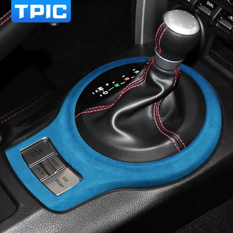 Замшевая упаковка Алькантара для Subaru BRZ Toyota 86 2013-2020 центральное управление