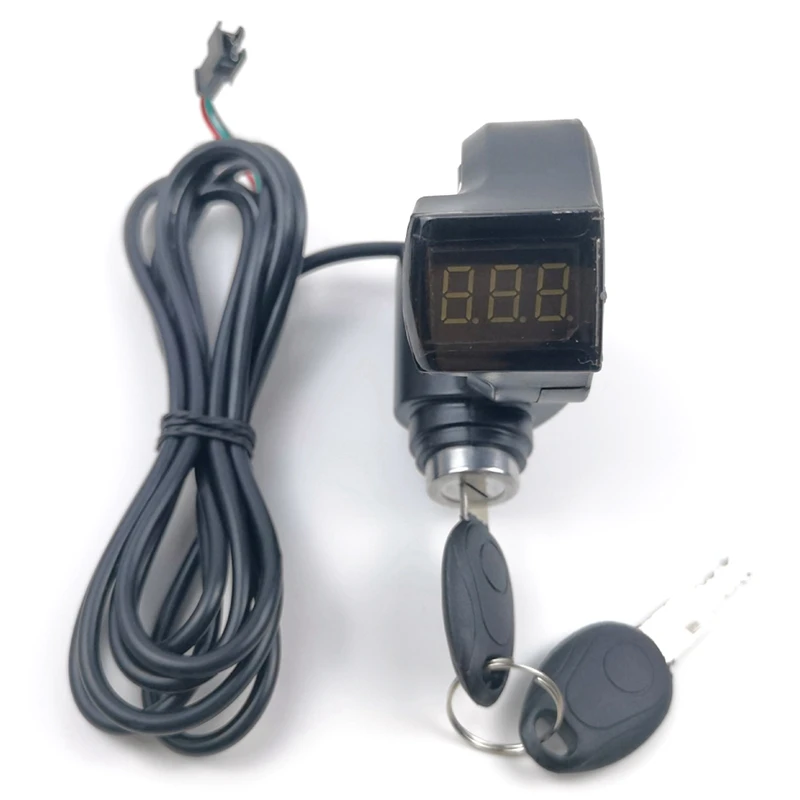 

Electric Scooter Power-Off Switch Assembly Key Start Switch Digital Display Switch Scooter Accessories