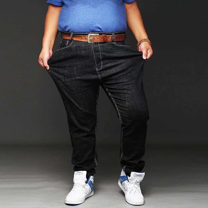 Мужские свободные большие размеры для уличных танцев повседневные штаны широкие