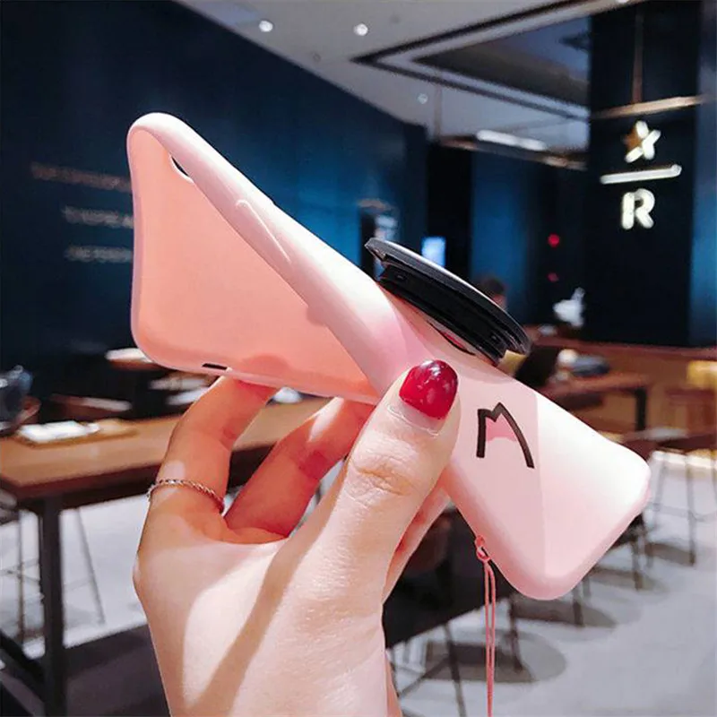 Для Xiao mi Red mi Note 7 6 5 Pro 5A 4X5 Plus 4A 7 mi A1 5X A2 6X8 Lite 9 SE 6 чехол s Pig Nose мягкий чехол из ТПУ с ремешком для телефона