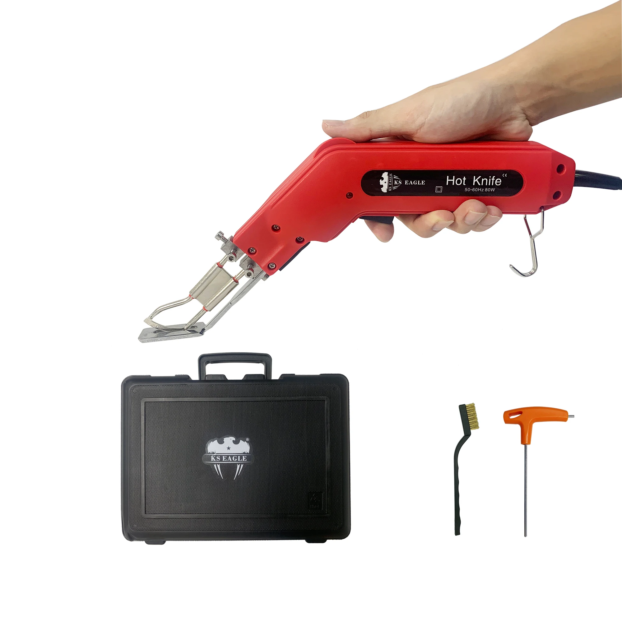 Электрический нож для резки ткани Ks Eagle 80 Вт ткани/веревки/пластика/акрила и