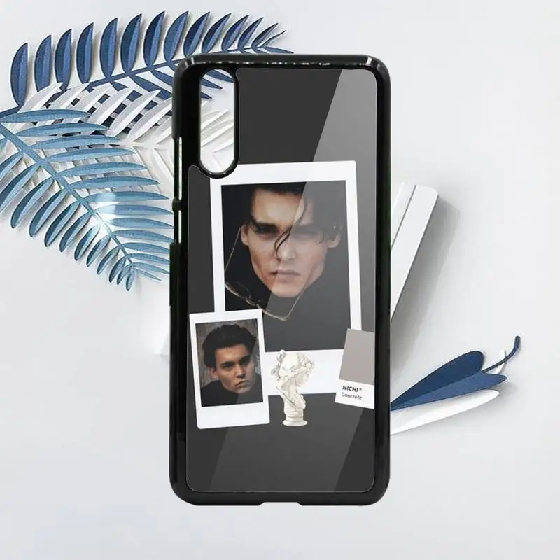 

Johnny depp American film actor Phone Case PC For Samsung galaxy S note 8 9 20 10 e lite2019 plus pro ultra