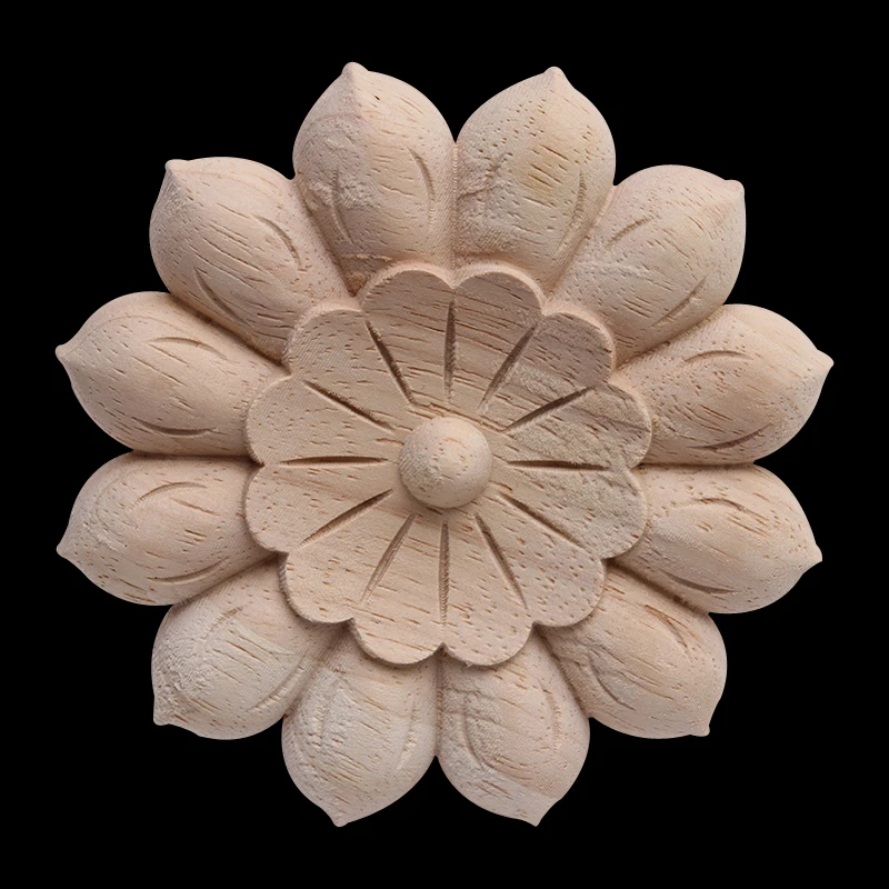 Украшение в стиле ретро Античная европейская деревянная Молдинги Декаль