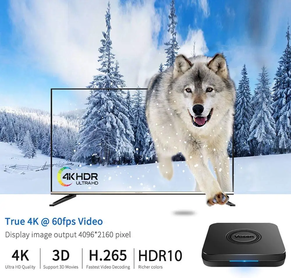 Ilebygo Смарт Android 9,0 ТВ-бокс Amlogic s905x2 четырехъядерный набор верхней коробки 2,4G/5G двойной wifi поддержка OTA обновление медиаплеер