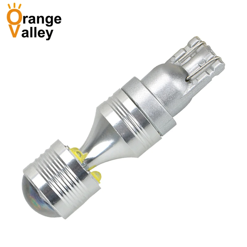 

50PCS Hot Sale T10 194 W5W 168 6 High Power LED Auto Clearance Lights Bulbs For Car Backup Reverse Lighting DC12V