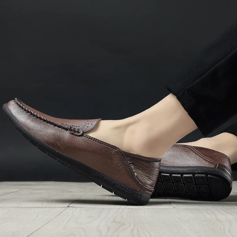 

Zapatos De Cuero Hombre Soulier Homme Zapatos Casuales Mens Causal Shoes Casual Hot Sale Leather Man Shoe Men Men's