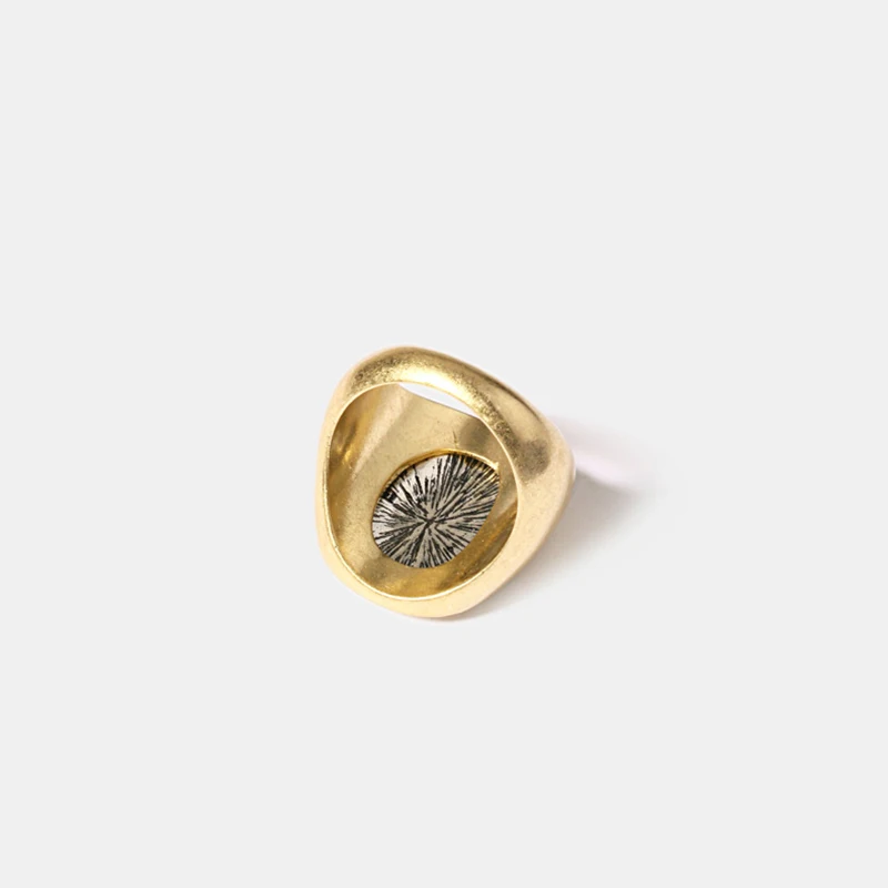 GHIDBK массивные абстрактные Портретные широкие кольца для женщин минималистичное