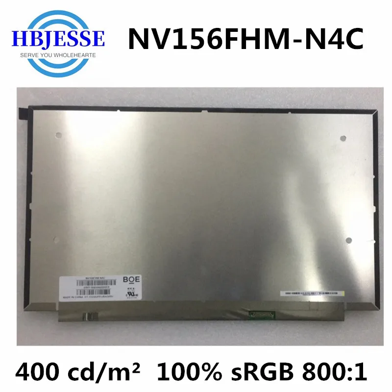 15.6"Laptop LED LCD Screen IPS 100% sRGB NV156FHM-N4C 1920*1080 FHD ADS EDP 30 Pins Display Panel with no screw holes