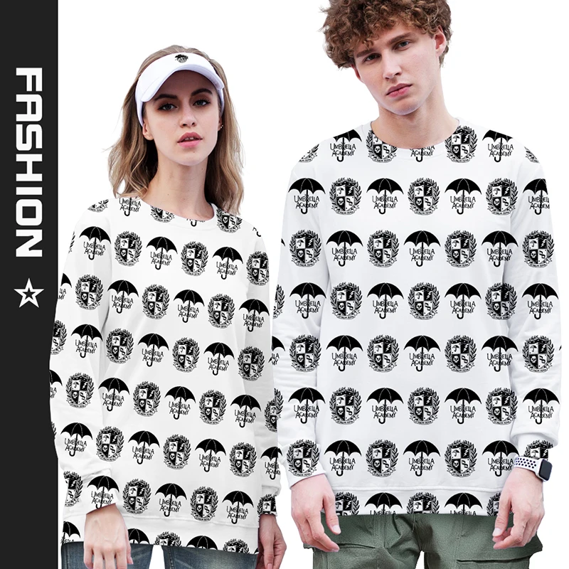 

The Umbrella Academy Super Hero 3d Hoodies Pullover Fashion Men/ Women's Capless Sweatshirts Tops Long Sleeve O-neck Hoodie tops