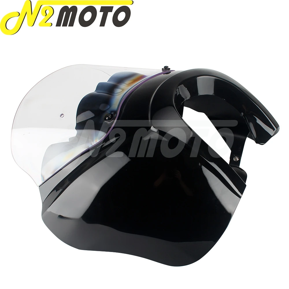 Передняя обтекатель для мотоцикла 6 цветов чехол Harley Dyna нижнее Крепление