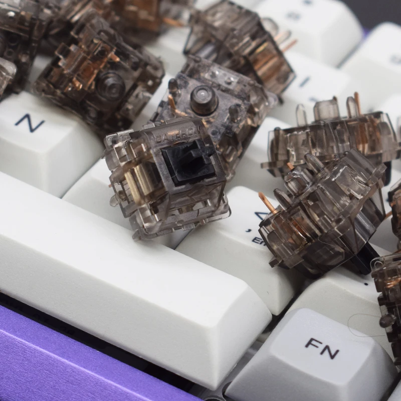 Чернила Gateron индивидуальный переключатель 5 контактов SMD RGB полупроницаемое