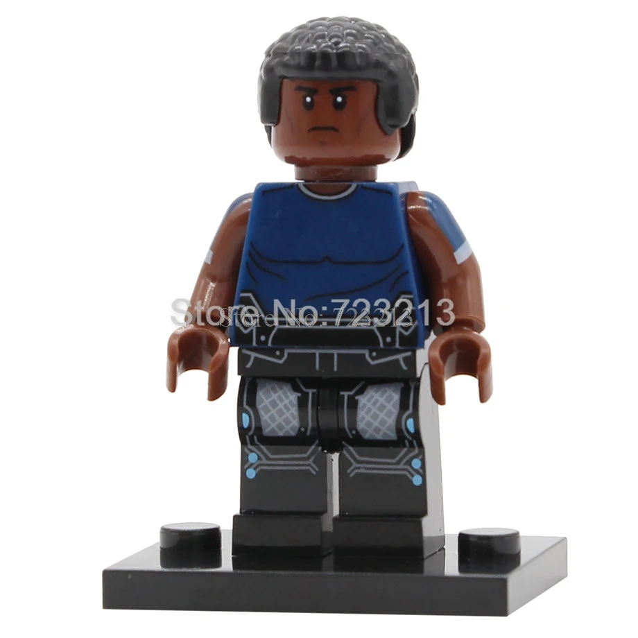 War Machine Одиночные супер герои Мстители танос Коллекционная Фигурка Starhawk Ayo Vision Okoye Kraglin строительные блоки наборы модели кирпичные игрушки - Цвет: War Machine