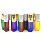 10 шт., матовые парфюмерия, эфирное масло, искусственное стекло, 5 мл, портативная, для путешествий, разноцветная