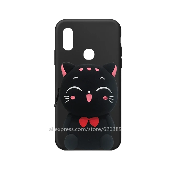 15 3D P Smart силиконовый чехол Минни totoro stitch Sulley чехол с единорогом кожи для huawei P Smart - Цвет: 15