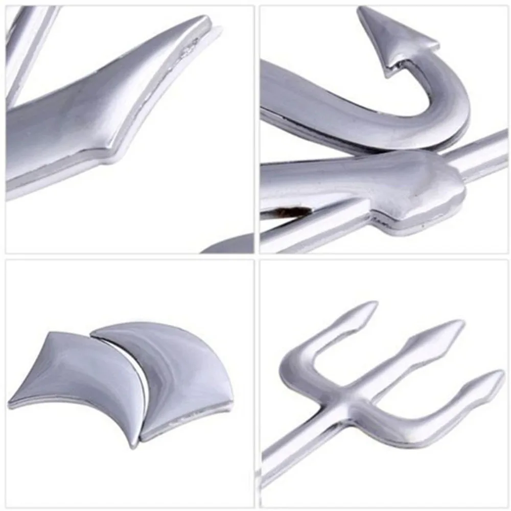 1 шт. 3D в виде маленького дьявола автомобильный Стикеры демона для укладки волос