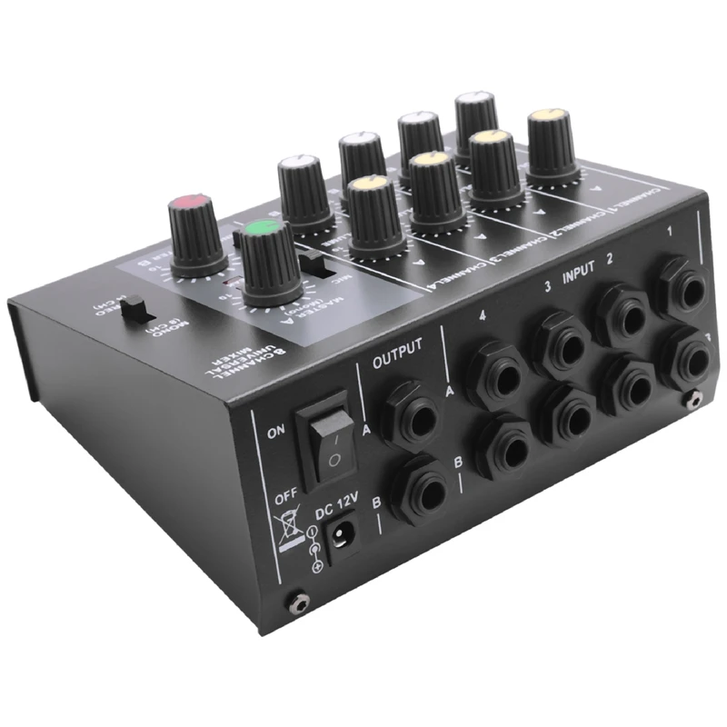 

8 Channel Sound Universal Digital Mixer Adjusting Microphone Mixing Console Eu Plug