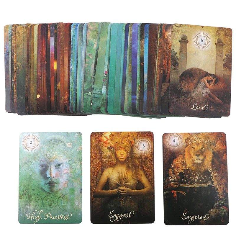 Сказочные карты Таро Deck Radleigh Valentine иллюстрации Вечерние игры Divination высокое