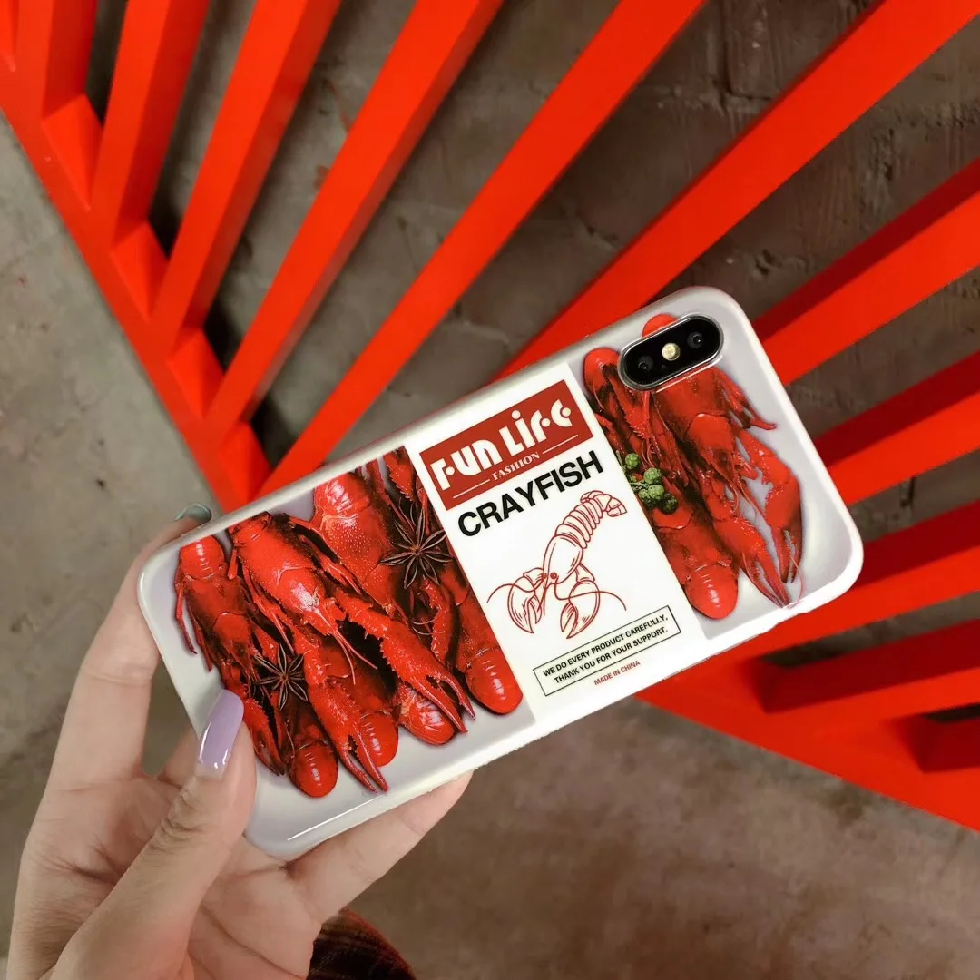Luxury 3D Food Okra Sushi convenient barbecue Phone Case For Apple iPhone 7 8 6 s Plus 11 pro X Xs Max Xr simulation Cover Capa |