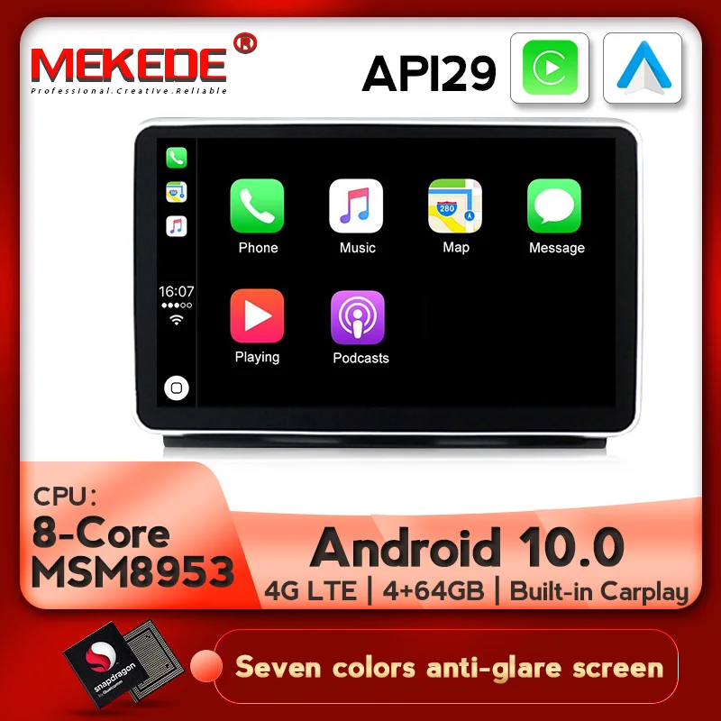 MEKEDE 9 дюймов Android 10 0 для Mercedes Benz ML W166/GL X166 2012 2015 головное устройство навигации GPS