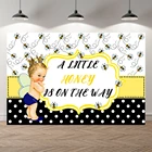 Neoback Мёд с милым рисунком пчелы принца для мальчиков ребенок на дороге вечерние фон на заказ для дня рождения украшения фон для фотосъемки