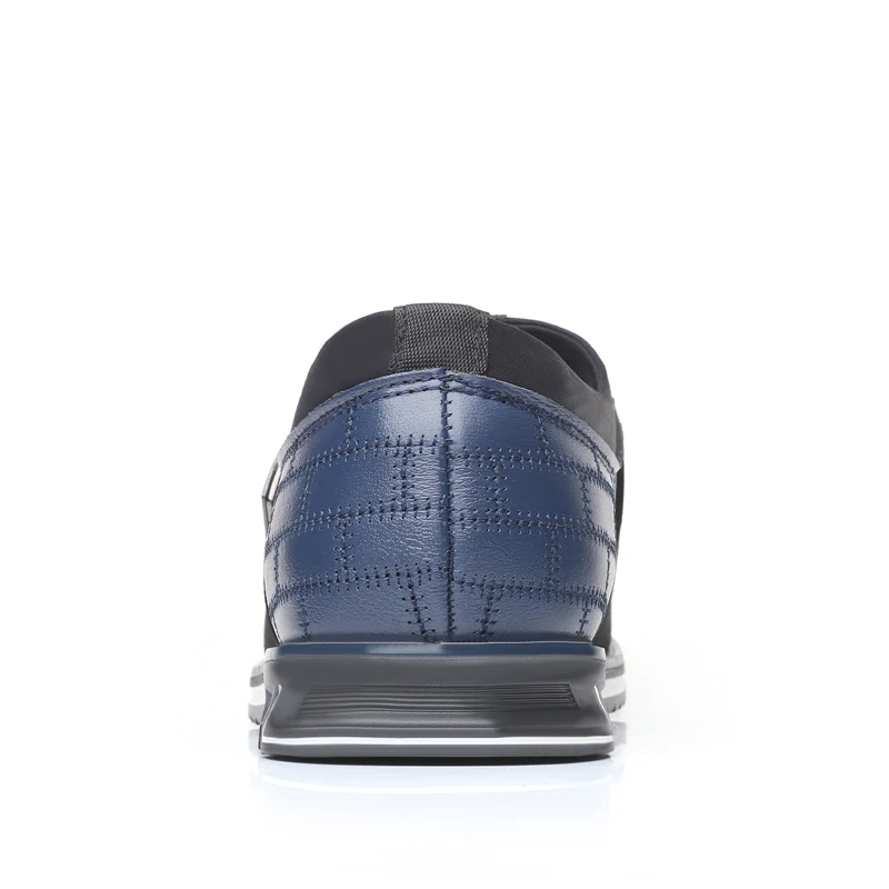 UPUPER/сезон осень-зима кожаная обувь модная мужская без шнуровки повседневные