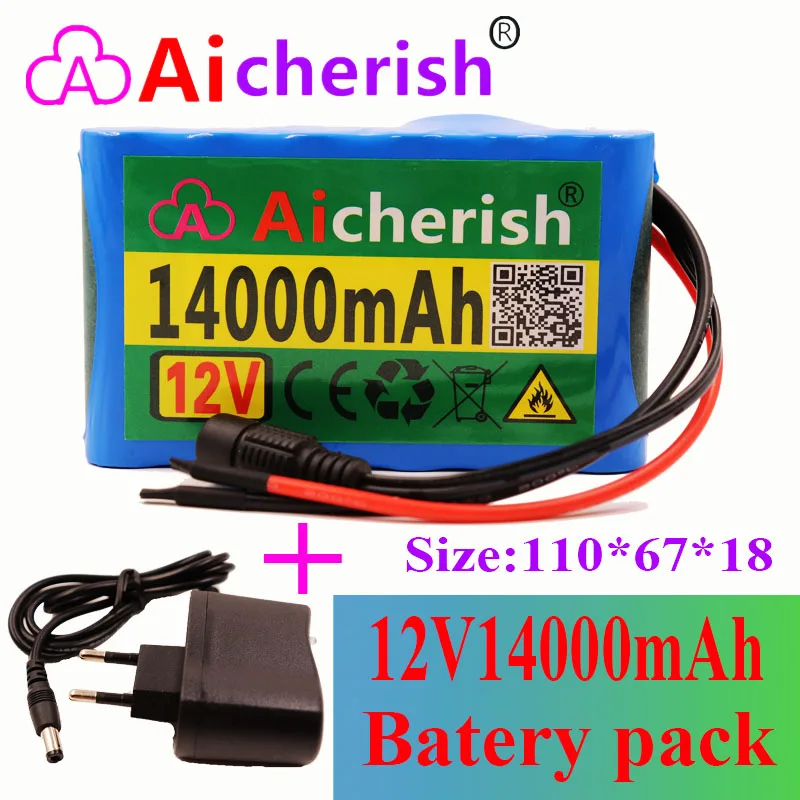3S2P 12 в 14000 мАч батарея 18650 литий ионная 8 Ач oplaadnaked Batterijen Met Bms литиевые батареи