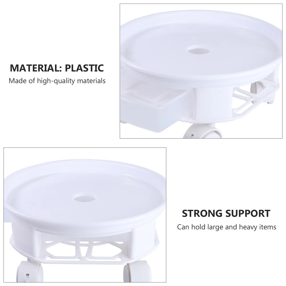 

1Pc Movable Flowerpot Stand Flowerpot Tray Drawer Type Plant Pot Tray