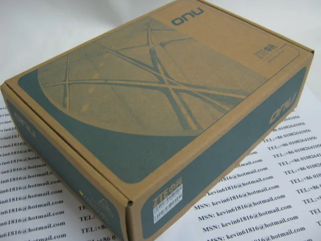 ZTE ZXA10 F411 EPON ONU с одним ethernet и голосовым портом оптический сетевой терминал FTTH |