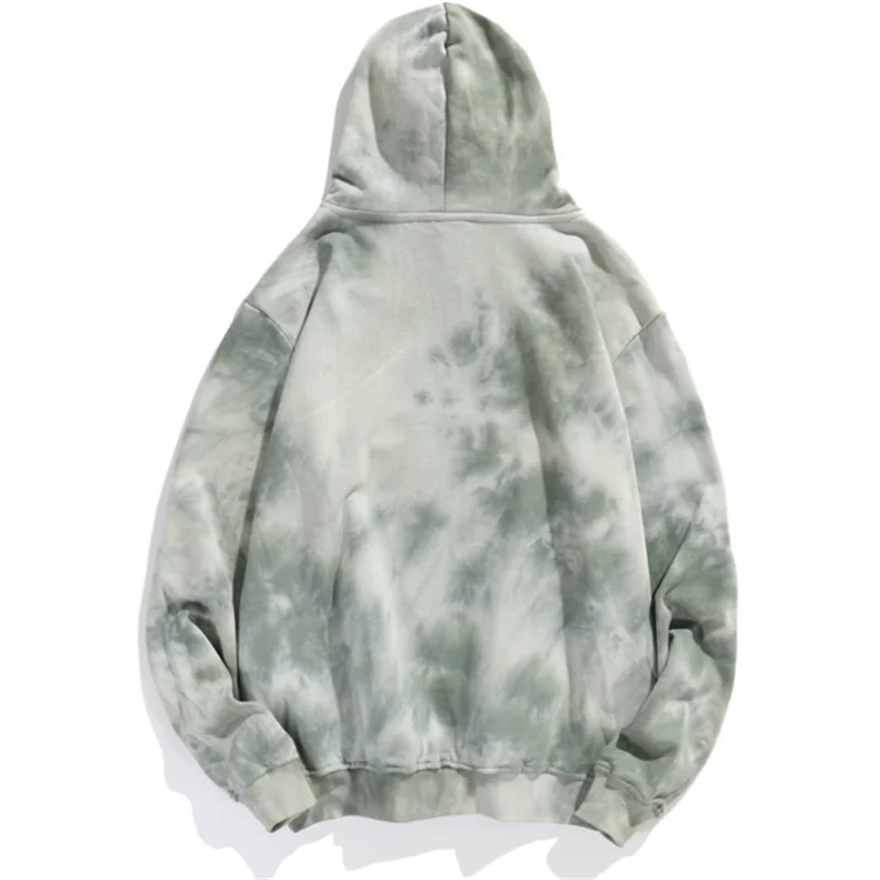 

Couples tie-dyed autumn clothes male fashion dress Korean version of the new top 2021 for coat d
